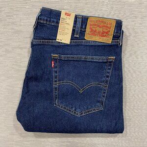 Levis 505 Jeans Mens 40 x 32 Straight Leg Regular Fit Medium Wash Denim Pants